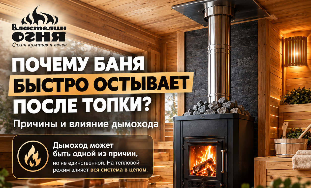 банная печь и дымоход